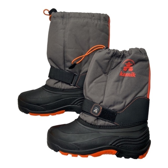 Kamik Waterproof Snow Boots Grey P7725 Size 5 NWOT - Picture 10 of 17